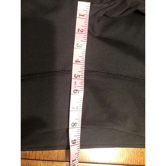 Champion leggings Black faux leather Stretch Mesh size small Moto Athletic NWT - Picture 9 of 11